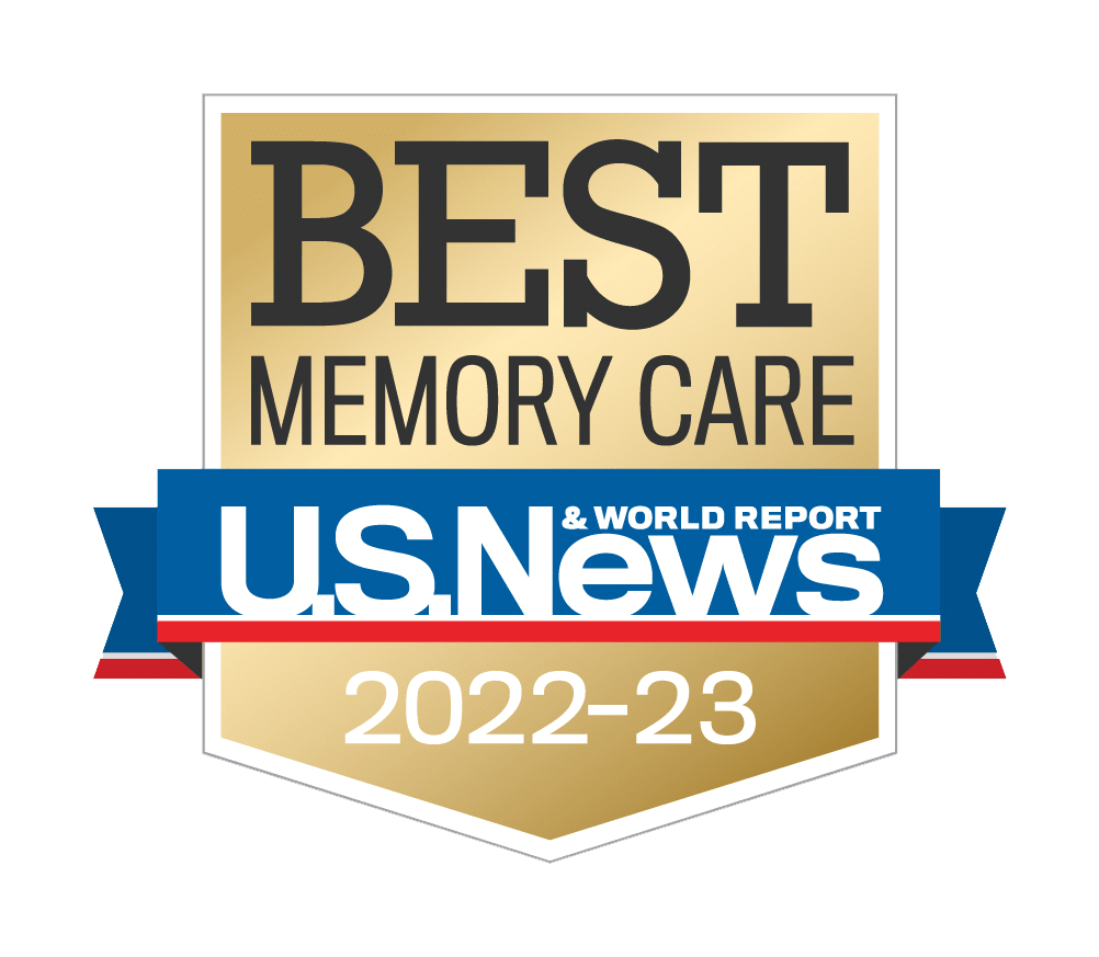 U.S. News Best Memory Care 2022-23 badge