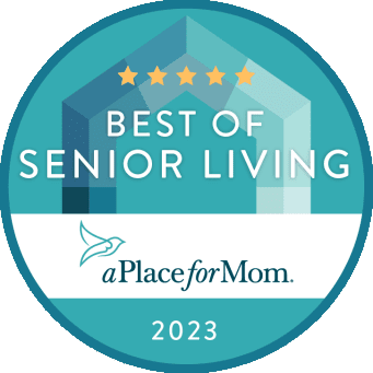 Best of Senior Living 2023 award badge