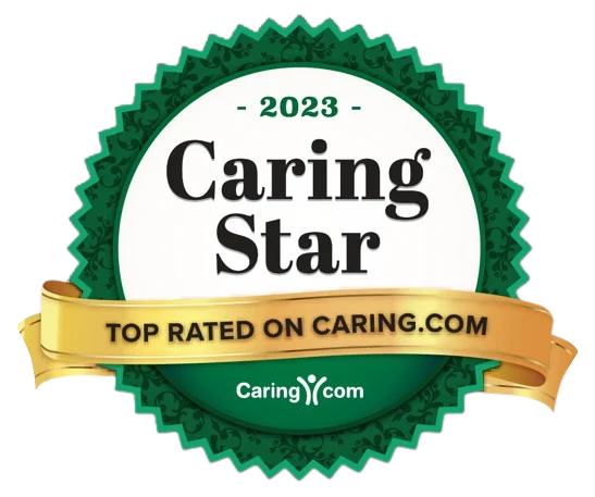 2023 Caring Star award badge